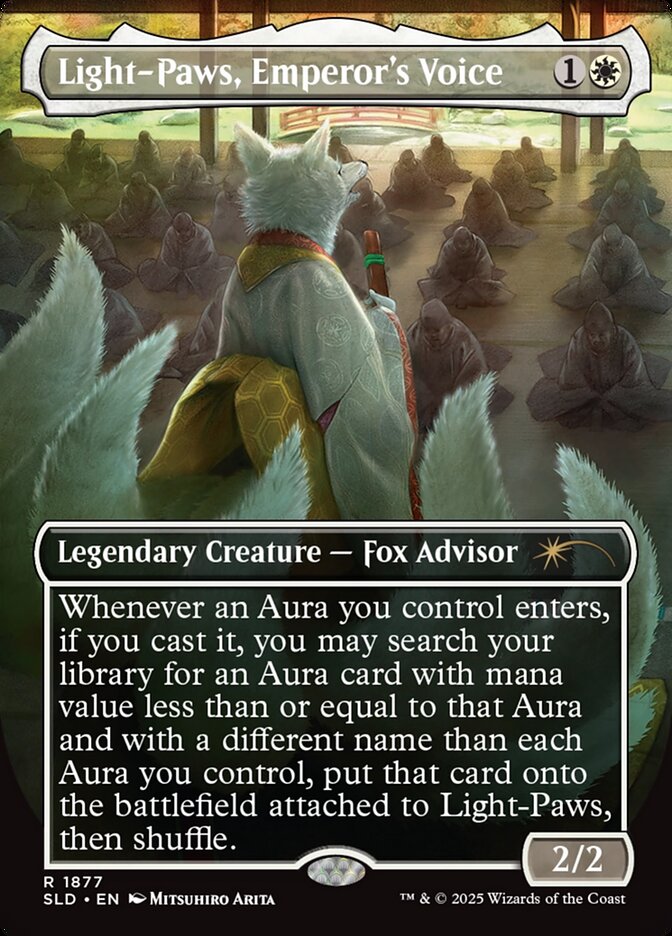 Light-Paws, Emperor's Voice (1877) - Secret Lair Drop (SLD)