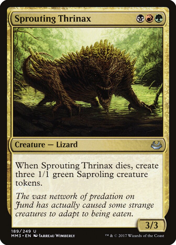 Sprouting Thrinax (189) - Modern Masters 2017 (MM3)