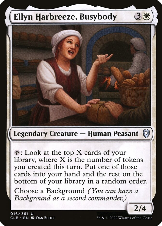 Ellyn Harbreeze, Busybody (16) - Commander Legends: Battle for Baldur's Gate (CLB)