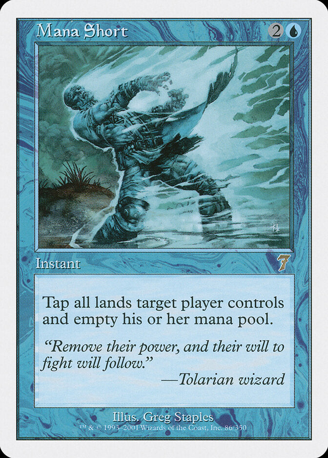 Mana Short (86) - Seventh Edition (7ED)