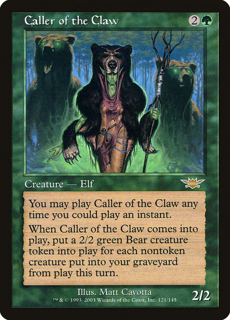 Caller of the Claw (121) - Legions (LGN)