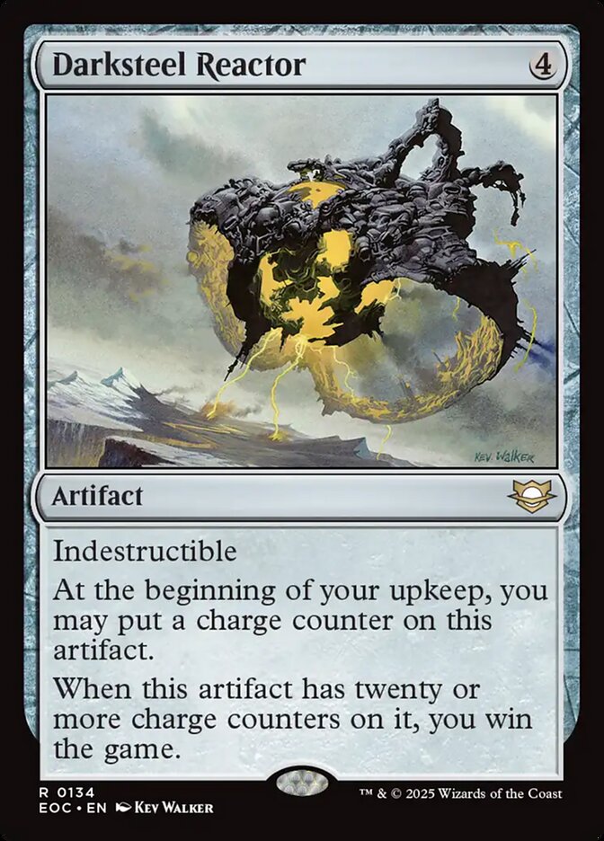 Darksteel Reactor (134) - Edge of Eternities Commander (EOC)