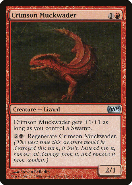 Crimson Muckwader (127) - Magic 2013 (M13)