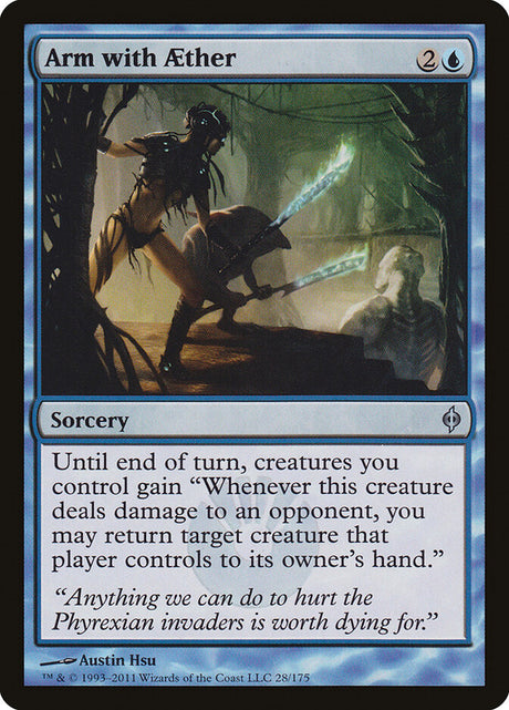 Arm with Aether (28) - New Phyrexia (NPH)