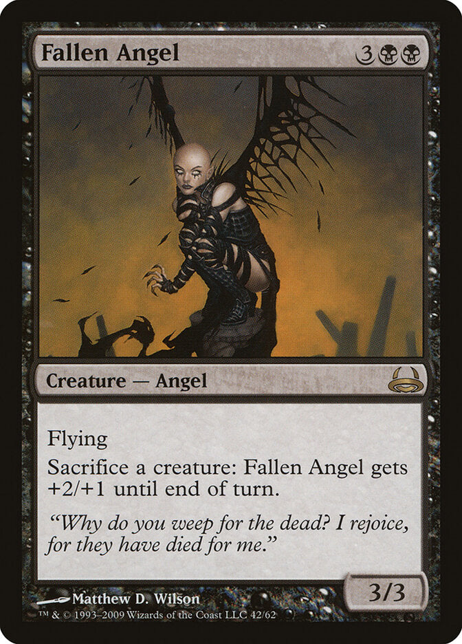 Fallen Angel (42) - Duel Decks: Divine vs. Demonic (DDC)
