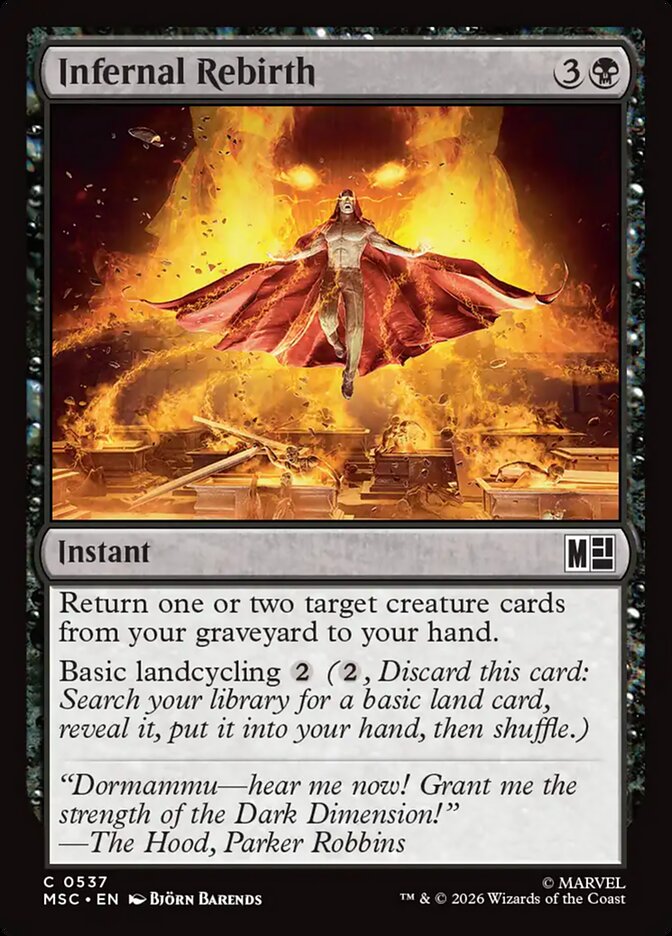 Infernal Rebirth (537) - Marvel Super Heroes Commander (MSC)