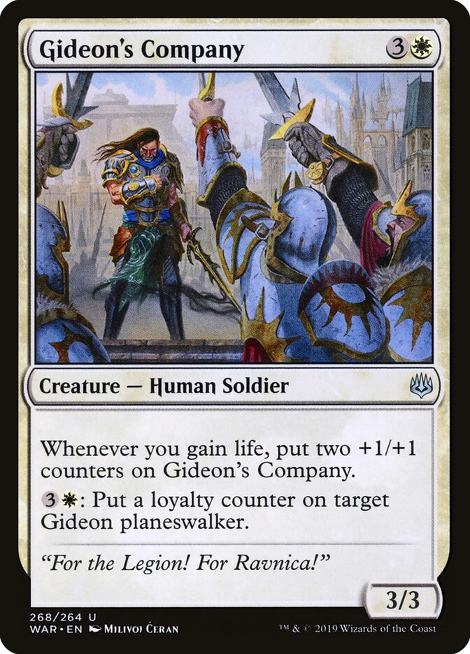 Gideon's Company (268) - War of the Spark (WAR)