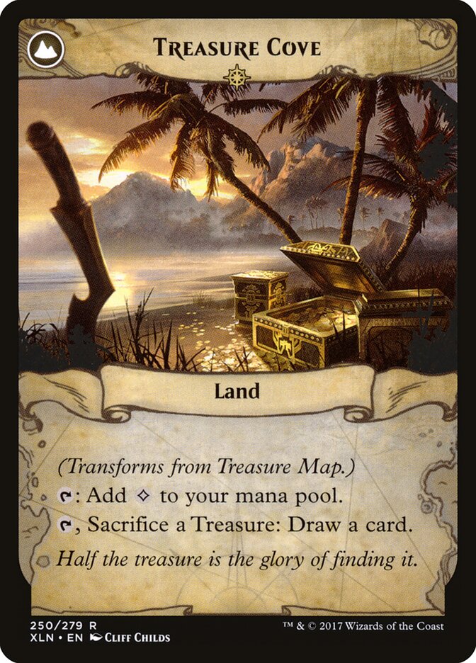 Treasure Map // Treasure Cove (XLN-250) - The List (PLST)