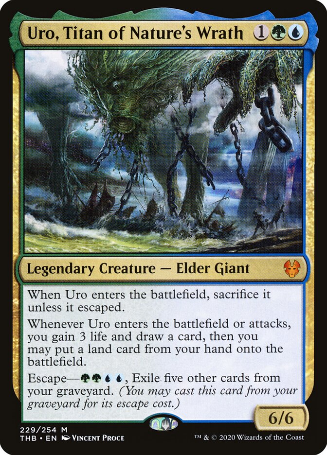 Uro, Titan of Nature's Wrath (229) - Theros Beyond Death (THB)