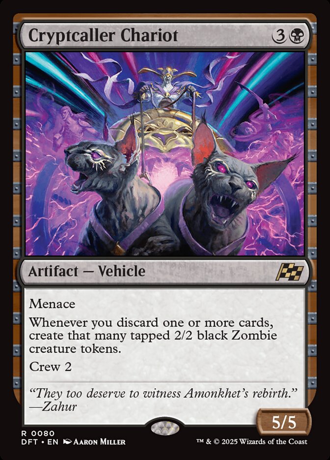 Cryptcaller Chariot (80) - Aetherdrift (DFT)
