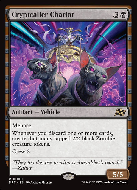 Cryptcaller Chariot (80) - Aetherdrift (DFT)