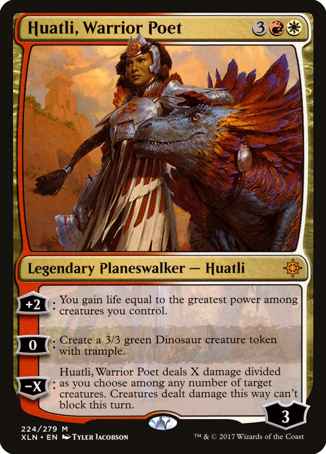 Huatli, Warrior Poet (224) - Ixalan (XLN)