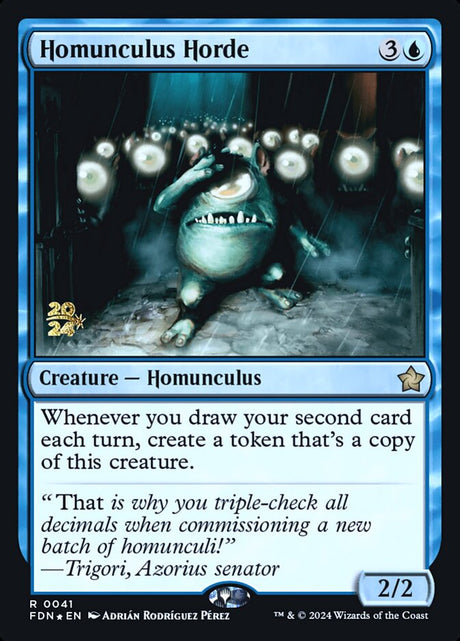 Homunculus Horde (41s) - Foundations Promos (PFDN)