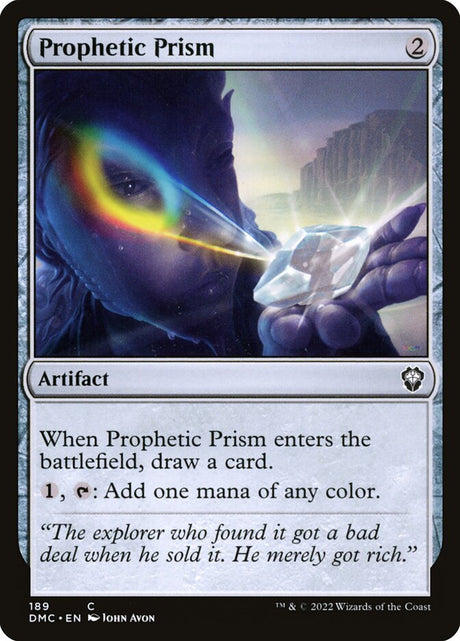 Prophetic Prism (189) - Dominaria United Commander (DMC)