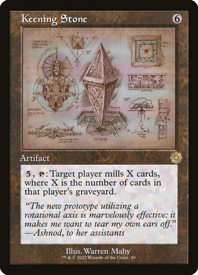 Keening Stone (89) - The Brothers' War Retro Artifacts (BRR)