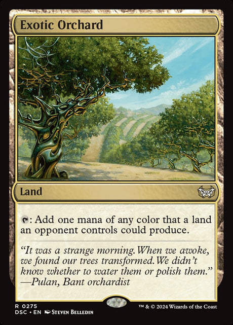 Exotic Orchard (275) - Duskmourn: House of Horror Commander (DSC)