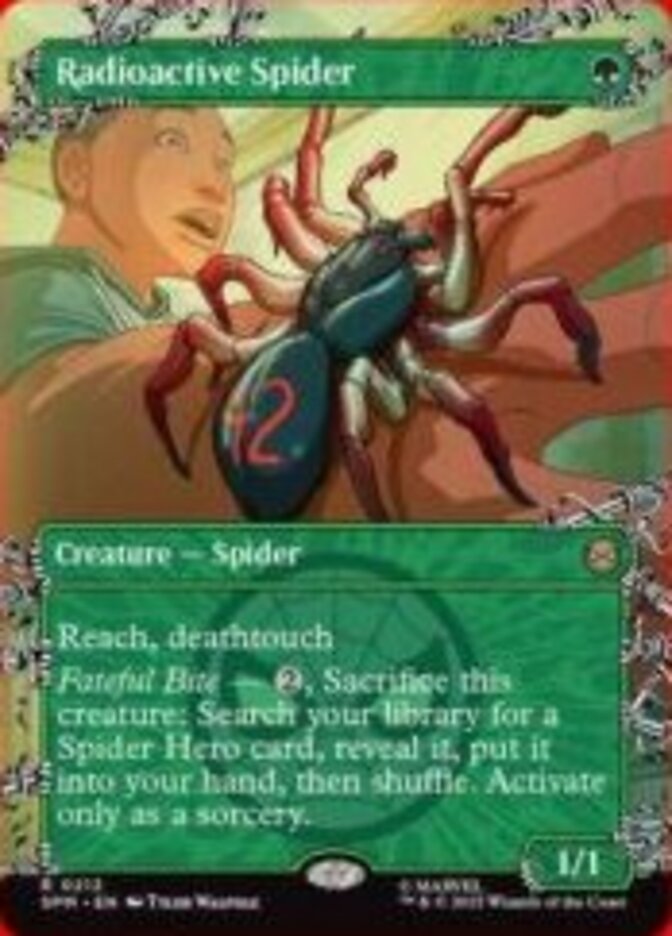 Radioactive Spider (212) - [Foil, Showcase] Marvel's Spider-Man (SPM)