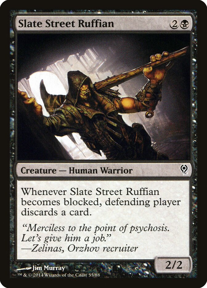 Slate Street Ruffian (53) - Duel Decks: Jace vs. Vraska (DDM)