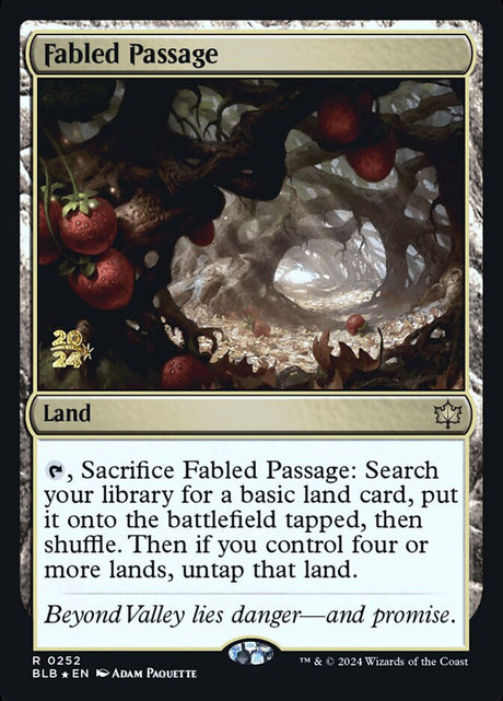 Fabled Passage (252s) - Bloomburrow Promos (PBLB)