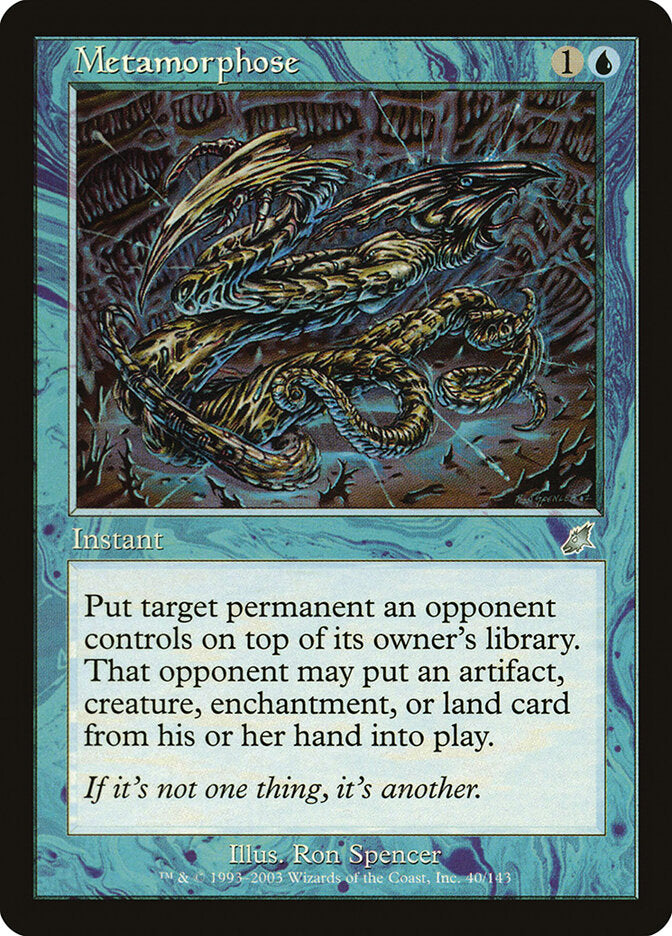 Metamorphose (40) - Scourge (SCG)