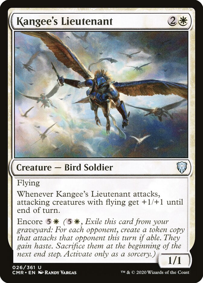 Kangee's Lieutenant (26) - Commander Legends (CMR)