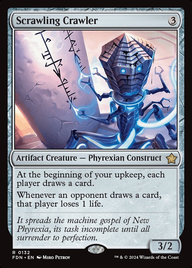 Scrawling Crawler - [Foil] Foundations (FDN)