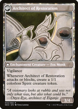 The Restoration of Eiganjo // Architect of Restoration (34) - Kamigawa: Neon Dynasty (NEO)