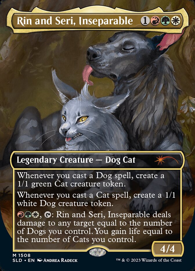 Rin and Seri, Inseparable // Rin and Seri, Inseparable (1508) - Secret Lair Drop (SLD)