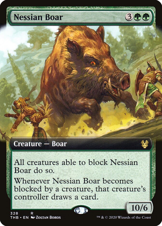 Nessian Boar (328) - Theros Beyond Death (THB)