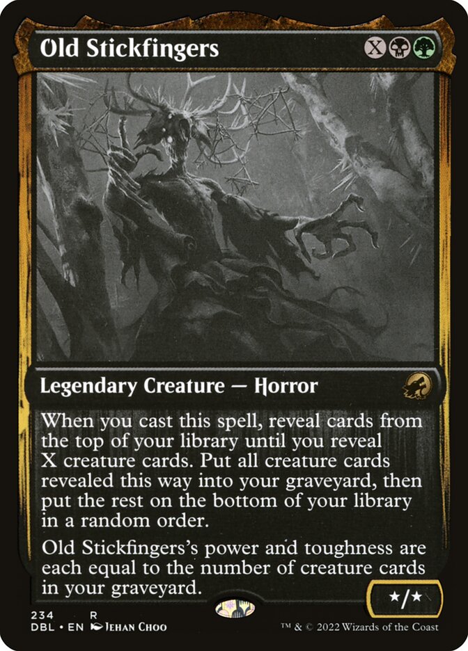Old Stickfingers - [Foil] Innistrad: Double Feature (DBL)