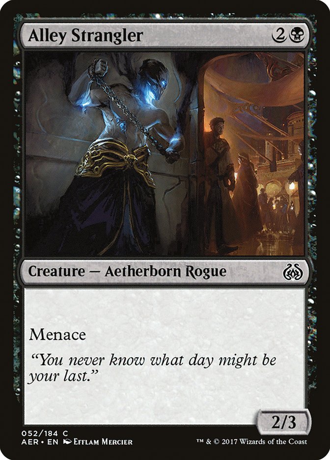 Alley Strangler (52) - Aether Revolt (AER)