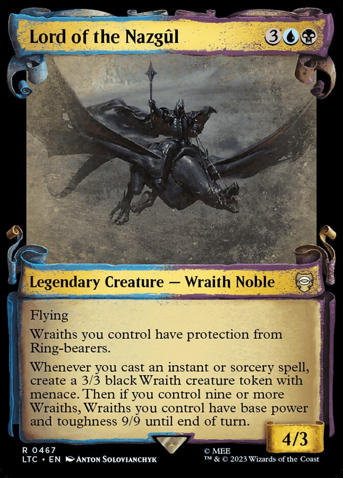 Lord of the Nazgûl (467) - Tales of Middle-earth Commander (LTC)