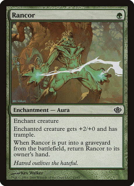 Rancor (15) - Duel Decks: Garruk vs. Liliana (DDD)