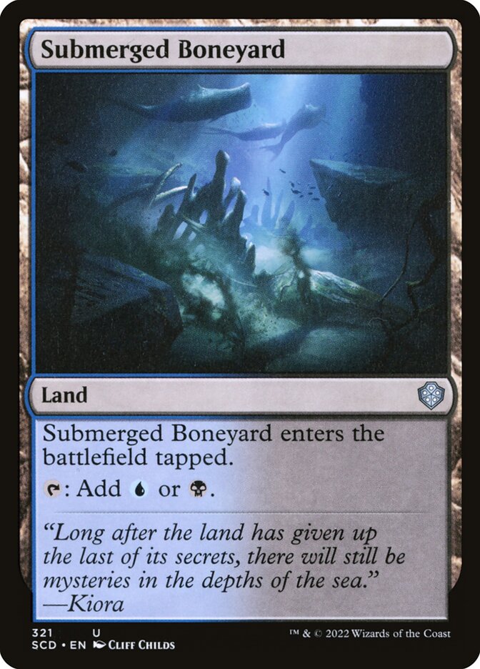 Submerged Boneyard (321) - Starter Commander Decks (SCD)