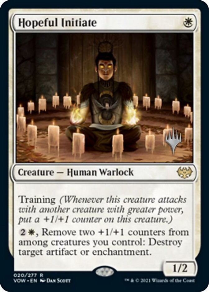 Hopeful Initiate (20p) - Innistrad: Crimson Vow Promos (PVOW)