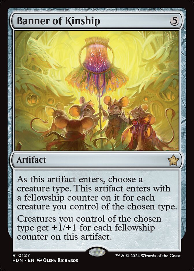 Banner of Kinship - [Foil] Foundations (FDN)