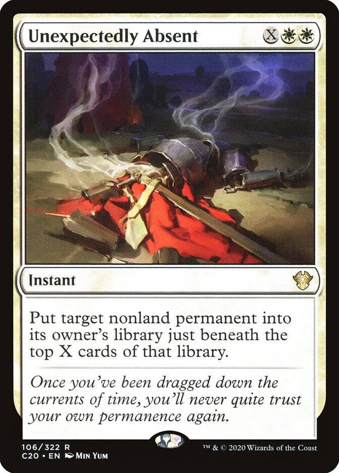 Unexpectedly Absent (106) - Commander 2020 (C20)