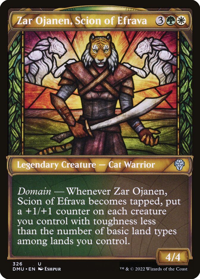 Zar Ojanen, Scion of Efrava (326) - Dominaria United (DMU)