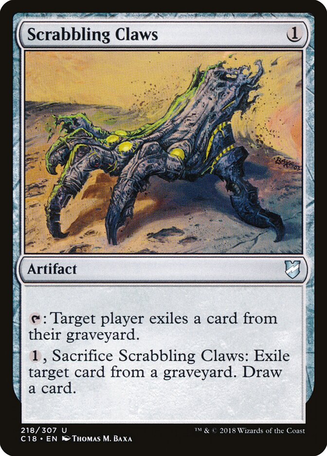 Scrabbling Claws (218) - Commander 2018 (C18)
