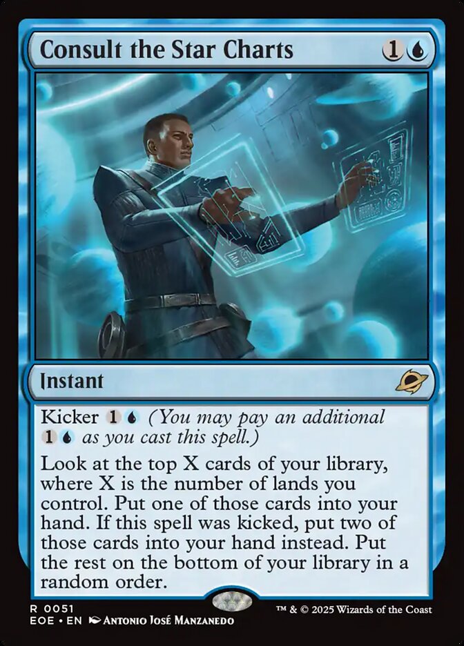 Consult the Star Charts (51) - [Foil] Edge of Eternities (EOE)