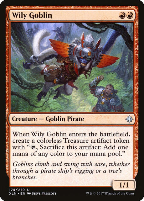 Wily Goblin (174) - Ixalan (XLN)