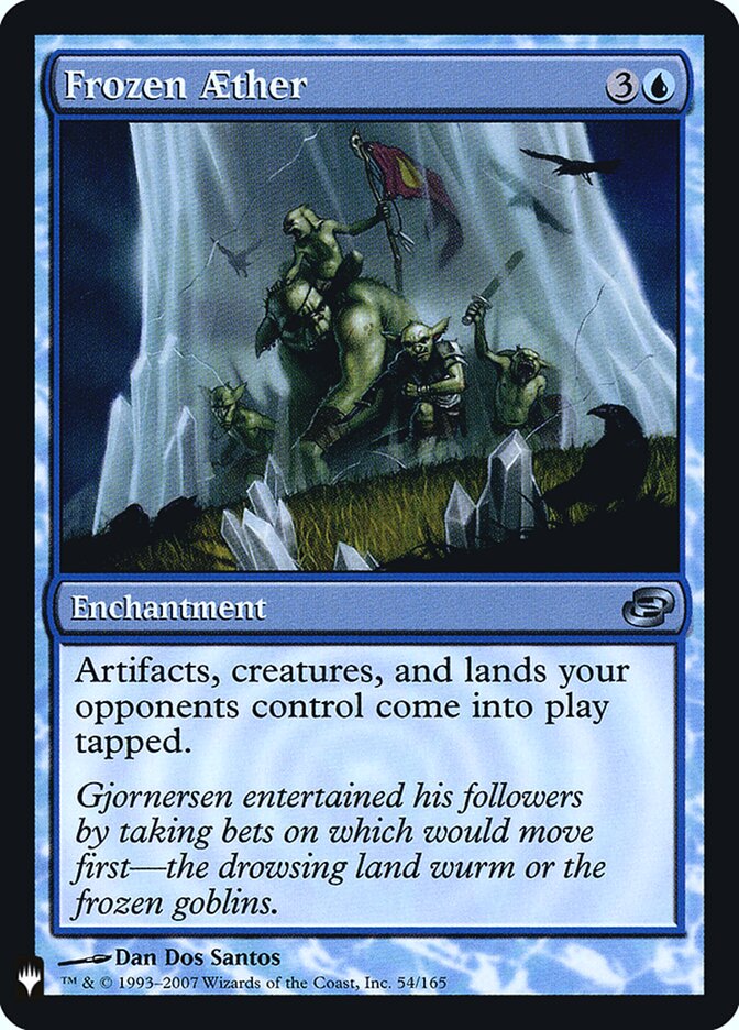 Frozen Aether (PLC-54) - The List (PLST)