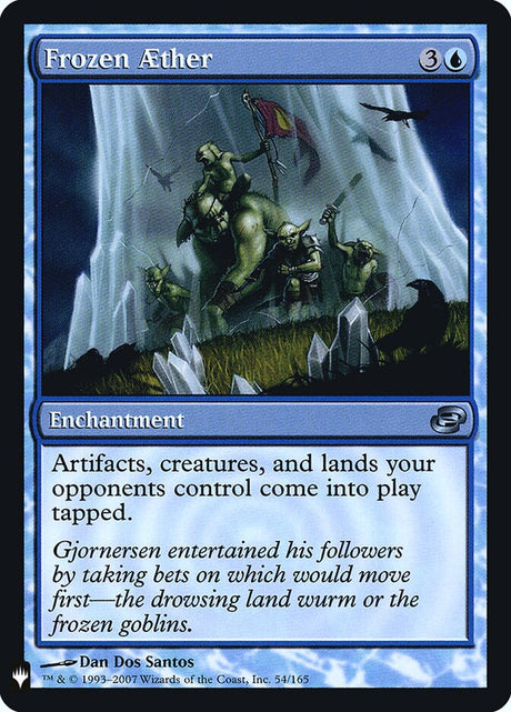 Frozen Aether (PLC-54) - The List (PLST)