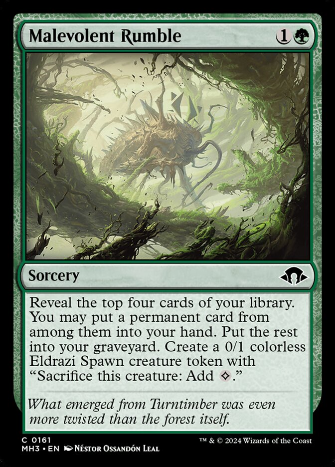 Malevolent Rumble (161) - Modern Horizons 3 (MH3)