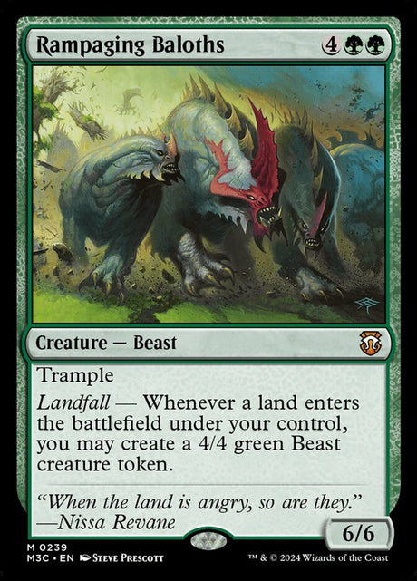 Rampaging Baloths (239) - Modern Horizons 3 Commander (M3C)