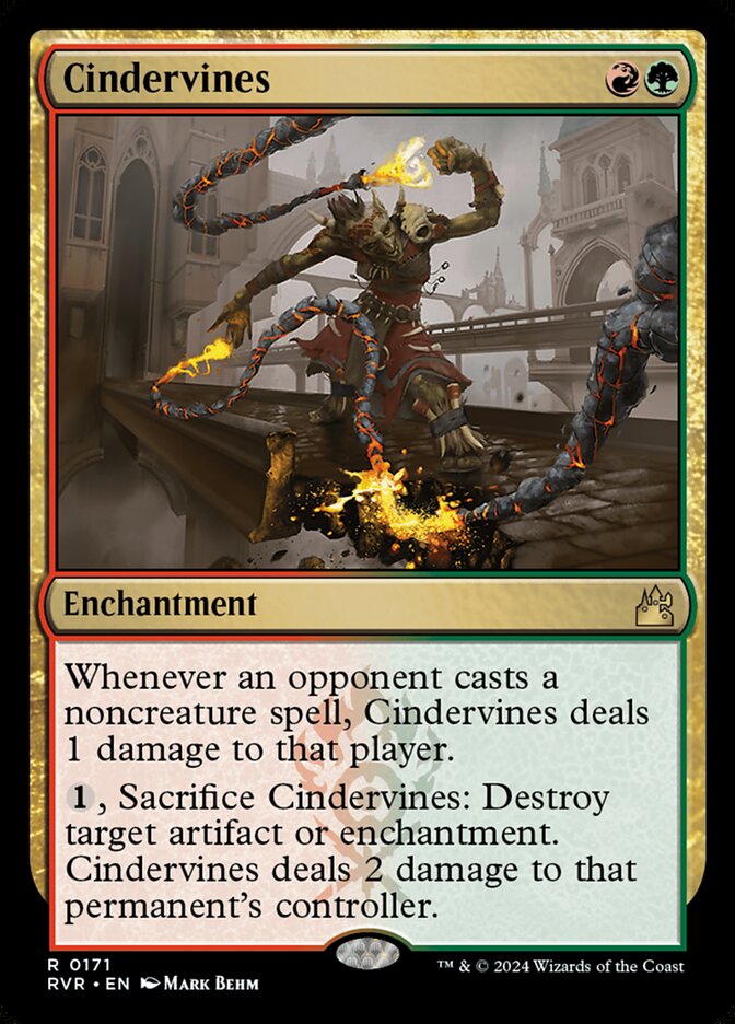 Cindervines (171) - Ravnica Remastered (RVR)