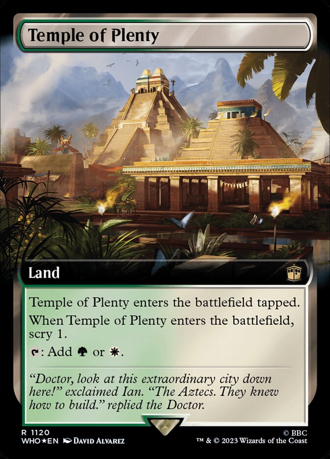 Temple of Plenty (1120) - Doctor Who (WHO)
