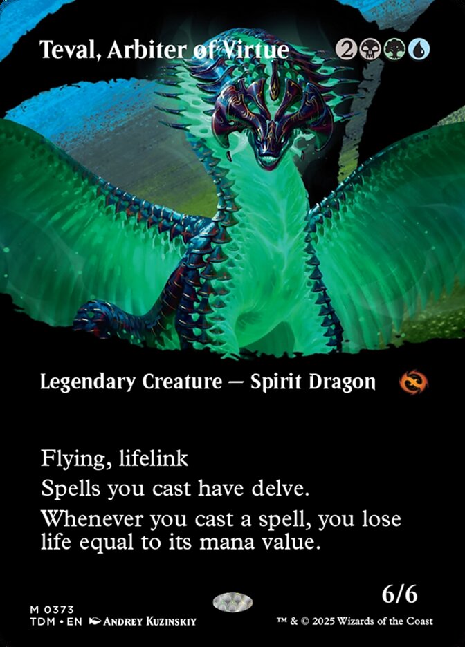 Teval, Arbiter of Virtue (373) - Tarkir: Dragonstorm (TDM)