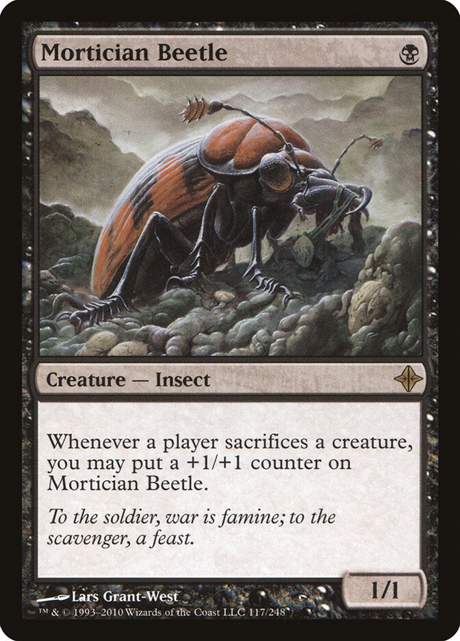 Mortician Beetle (117) - Rise of the Eldrazi (ROE)