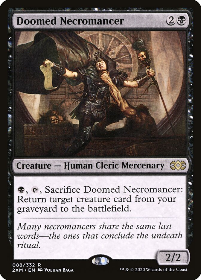 Doomed Necromancer (88) - Double Masters (2XM)
